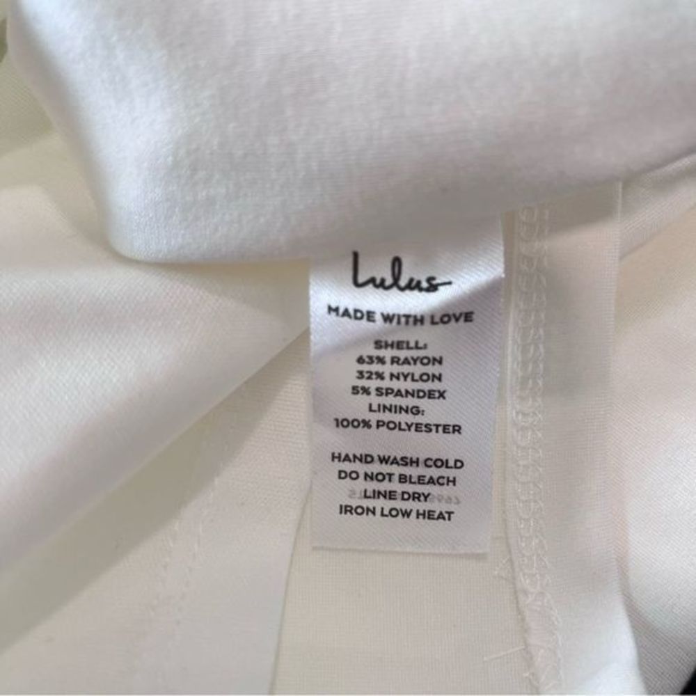 Lulu's White Sleeveless Dress - Picture 11 of 11